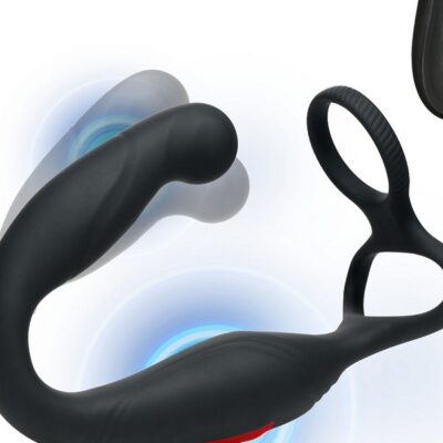 gyrating prostate vibrator c-ring Jock Enhancers Axis by Curve Novelties
