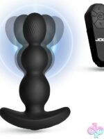 Jock Gyro-X Gyrating & Vibrating Silicone Butt Plug - Image 2