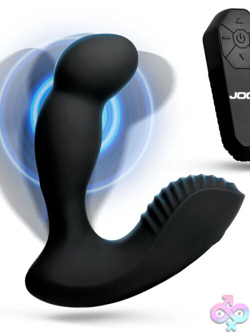 Jock P-Force Milking Silicone Prostate Vibrator With Remote – Black - Image 2