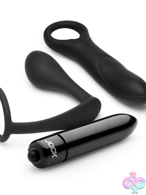 P-Spotter Silicone Prostate Vibrator Set – Black - Image 2