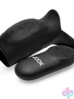 Jock Enhancers Surge Vibrating Penis Sleeve C-Ring with Remote – Black - Image 2