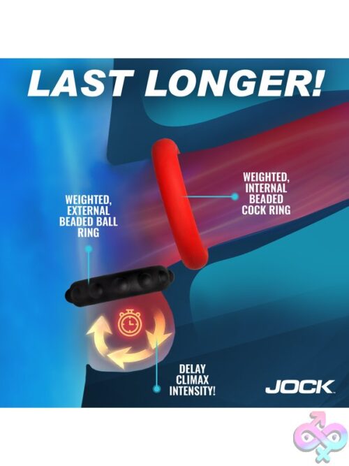 Jock Enhancers Weighted Silicone C-Ring Set - Image 6