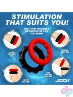 Jock Enhancers Weighted Silicone C-Ring Set - Image 7