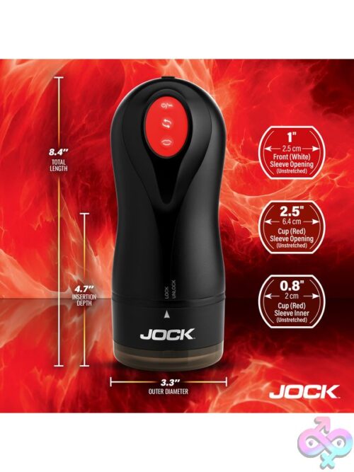 Jock Gyroblast Gyrating, Sucking &Amp; Vibrating Masturbator – Black - Image 7