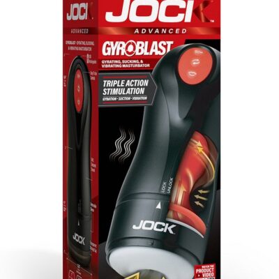 Gyroblast gyrating sucking vibrating masturbator in black by Curve Novelties