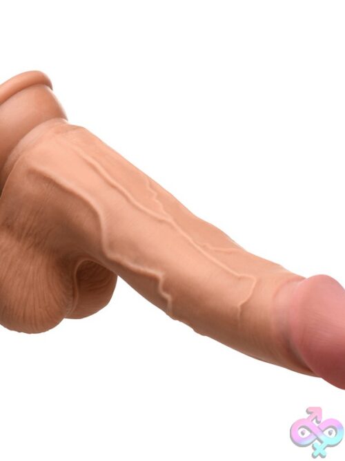 Jock Hard-Core 7.5&Quot; Triple Density Dildo With Balls – Beige - Image 3