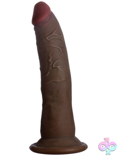 Jock Hard-Core 7&Quot; Triple Density Dildo – Dark Brown - Image 2