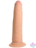 Jock Hard-Core 7" Triple Density Dildo – Beige - Image 2