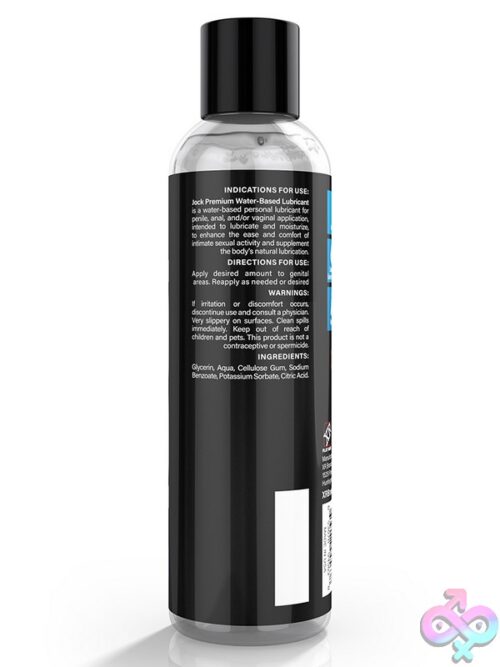 Jock Premium Water-Based Lubricant 8 Oz - Image 2