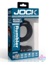 Vibrating and warming c-ring in black silicone with remote control by Curve Novelties