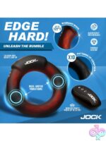 Jock Rumbler 2" Vibrating & Warming C-Ring – Black - Image 5