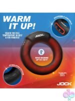 Jock Rumbler 2" Vibrating & Warming C-Ring – Black - Image 7