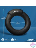 Jock Rumbler 2" Vibrating & Warming C-Ring – Black - Image 8