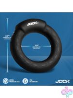 Jock Rumbler Vibrating & Warming C-Ring – Black - Image 8