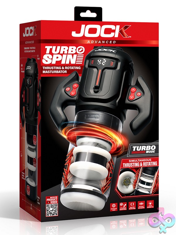 Discreet-Toys-Jock-Turbo-Spin-Thrusting-Rotating-Masturbator-Nu-Cn1025 Jock Turbo Spin Thrusting And Rotating Masturbator In Black By Curve Novelties