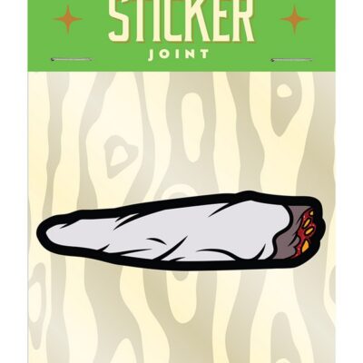 Waterproof white joint vinyl decal sticker by Wood Rocket