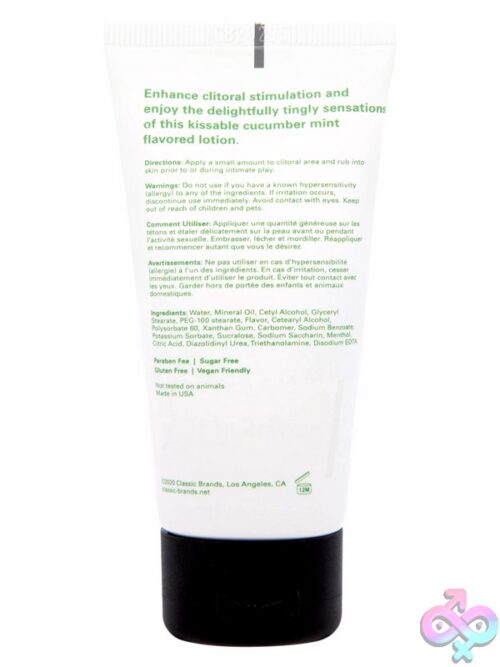 Joy Buzzer Mojito Twist Kissable Arousal Lotion 1.5 Oz - Image 3