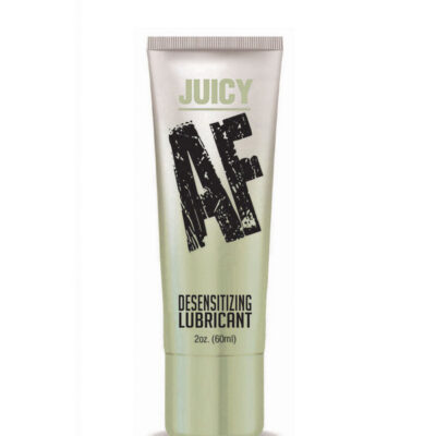 Best lubricants for anal play — Juicy AF 2 Oz Soothing Desensitizing Gel Lube by Little Genie