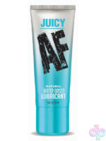 Juicy AF Natural Water Based Lubricant by Little Genie squeeze bottle