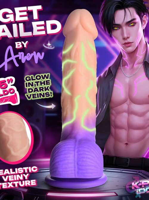K-Pop Idols Aren Silicone Dildo With Balls - Image 3