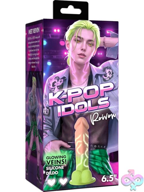 K-Pop Idols Reiven Silicone Dildo With Balls - Image 2