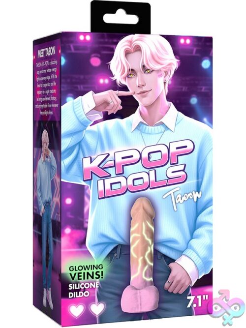 K-Pop Idols Taeon Silicone Dildo With Balls - Image 2