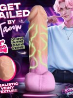 K-Pop Idols Taeon Silicone Dildo With Balls - Image 3