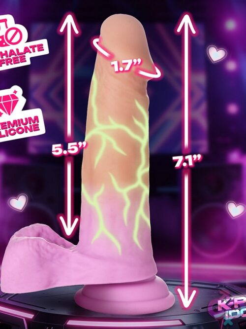K-Pop Idols Taeon Silicone Dildo With Balls - Image 5