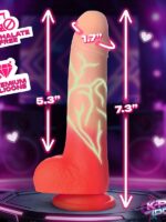 K-Pop Idols Zayen Silicone Dildo With Balls - Image 5