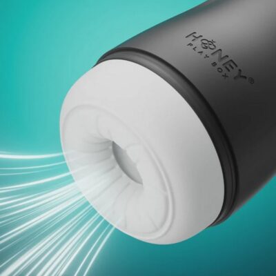 black app controlled stroker Kai Pro by Honey Play Box