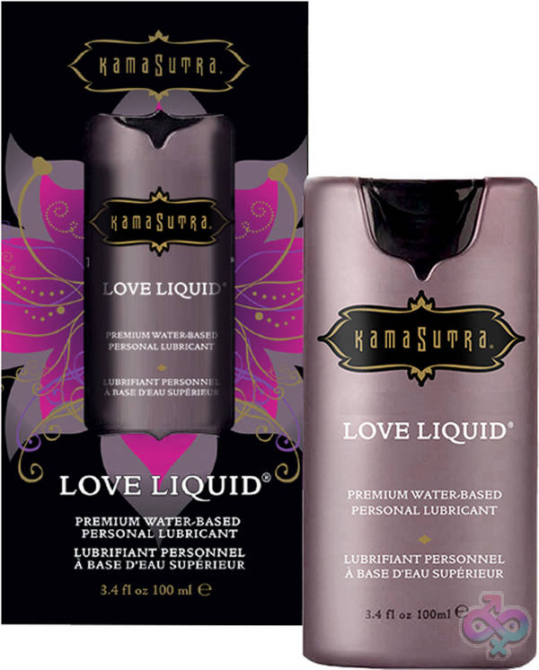 Love Liquid Classic Lubricant - 3.4 Fl. Oz. Kama Sutra Sex Toys - Love Liquid Classic Lubricant - 3.4 Fl. Oz.