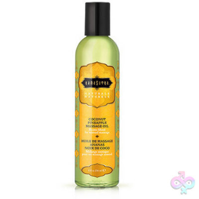 Massage oil coconut pineapple Naturals 8 fl oz by Kama Sutra