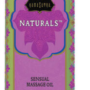 Kama Sutra Sex Toys - Naturals Massage Oil - Island Passion Berry - 8 Fl. Oz.