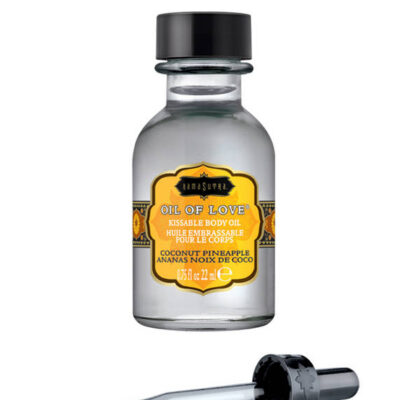 Oil of Love Coconut Pineapple kissable warming foreplay oil by Kama Sutra — 0.75 fl oz