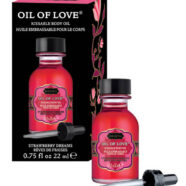Kama Sutra Sex Toys - Oil of Love - Strawberry Dreams - 0.75 Fl. Oz. / 22 ml