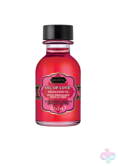 Kama Sutra Sex Toys - Oil of Love - Strawberry Dreams - 0.75 Fl. Oz. / 22 ml
