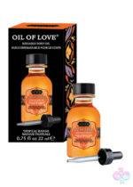 Kama Sutra Sex Toys - Oil of Love - Tropical Mango - 0.75 Fl. Oz. / 22  ml