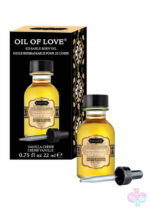 Kama Sutra Sex Toys - Oil of Love - Vanilla Creme - 0.75 Fl. Oz. / 22  ml