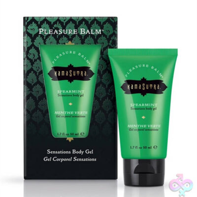 Pleasure Balm Sensations Body Gel Spearmint by Kama Sutra arousal gel tube 1.7 fl oz