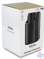 Kiiroo Keon WiFi automatic stroker and FeelStroker silicone sleeve combo in black