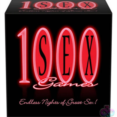 1000 Sex Games board game by Kheper Games — couples adult party game with foreplay rounds and sexy plot twists