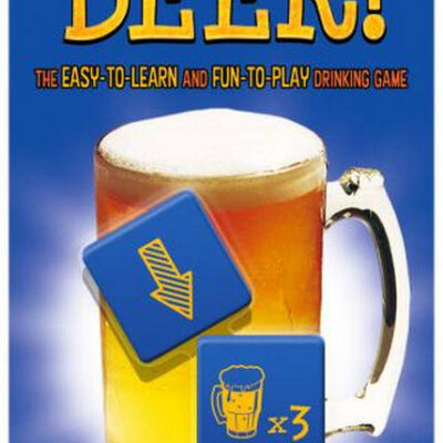 Beer Large Dice Game by Kheper Games — blue large dice drinking game
