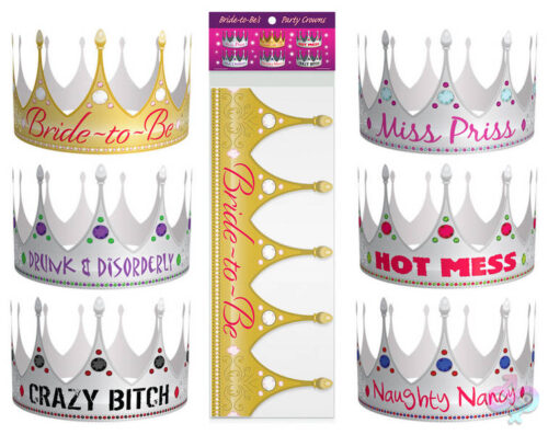 Kheper Games Sex Toys - Bride-to-Be Party Crowns