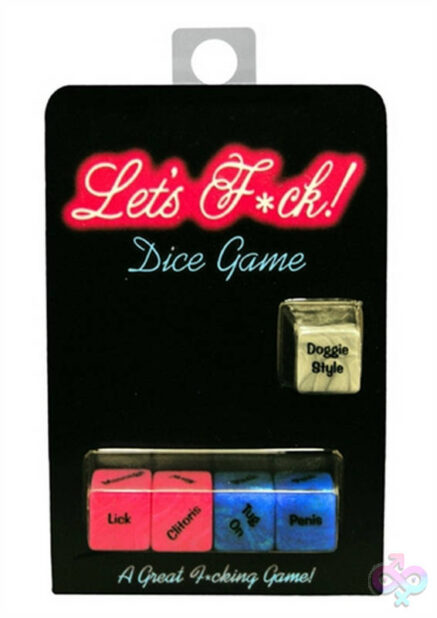 Lets Fck Dice Game by Kheper Games — black couples dice game