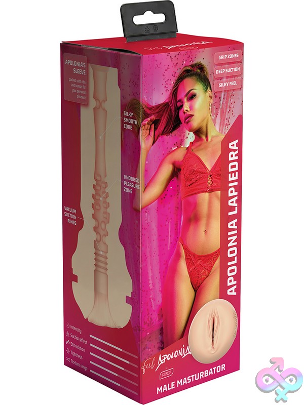 Discreet-Toys-Kiiroo-Feel-Apolonia-Nu-Ko21058-A Suction Tpe Stroker Beige Kiiroo Feel Apolonia By Kiiroo