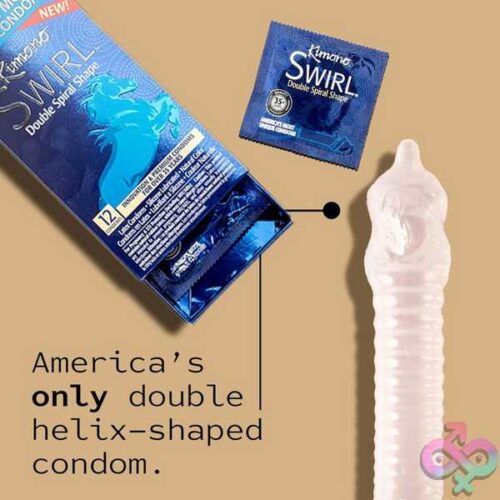 Kimono Swirl 3 Count Condoms - Image 3