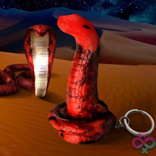 King Cobra Keychain - Red - Image 4