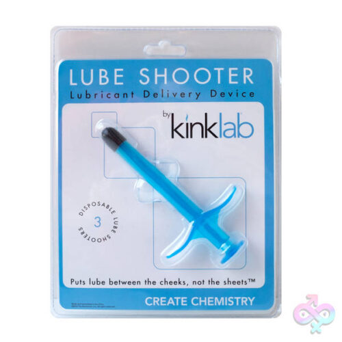 Kinklab Sex Toys - Lube Shooter - Blue