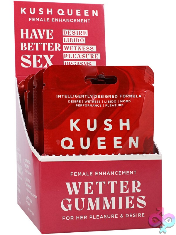 Discreet-Toys-Kush-Queen-Wetter-Gummies-Female-Enhancement-10Ct-Display-Nu-Dj4552-30Bx Kush Queen Wetter Female Enhancement Gummies 10-Count Display By Doc Johnson