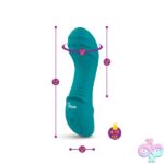 Lalita Mini Pleasure Ridges G-Spot Vibe - Ocean - Image 5
